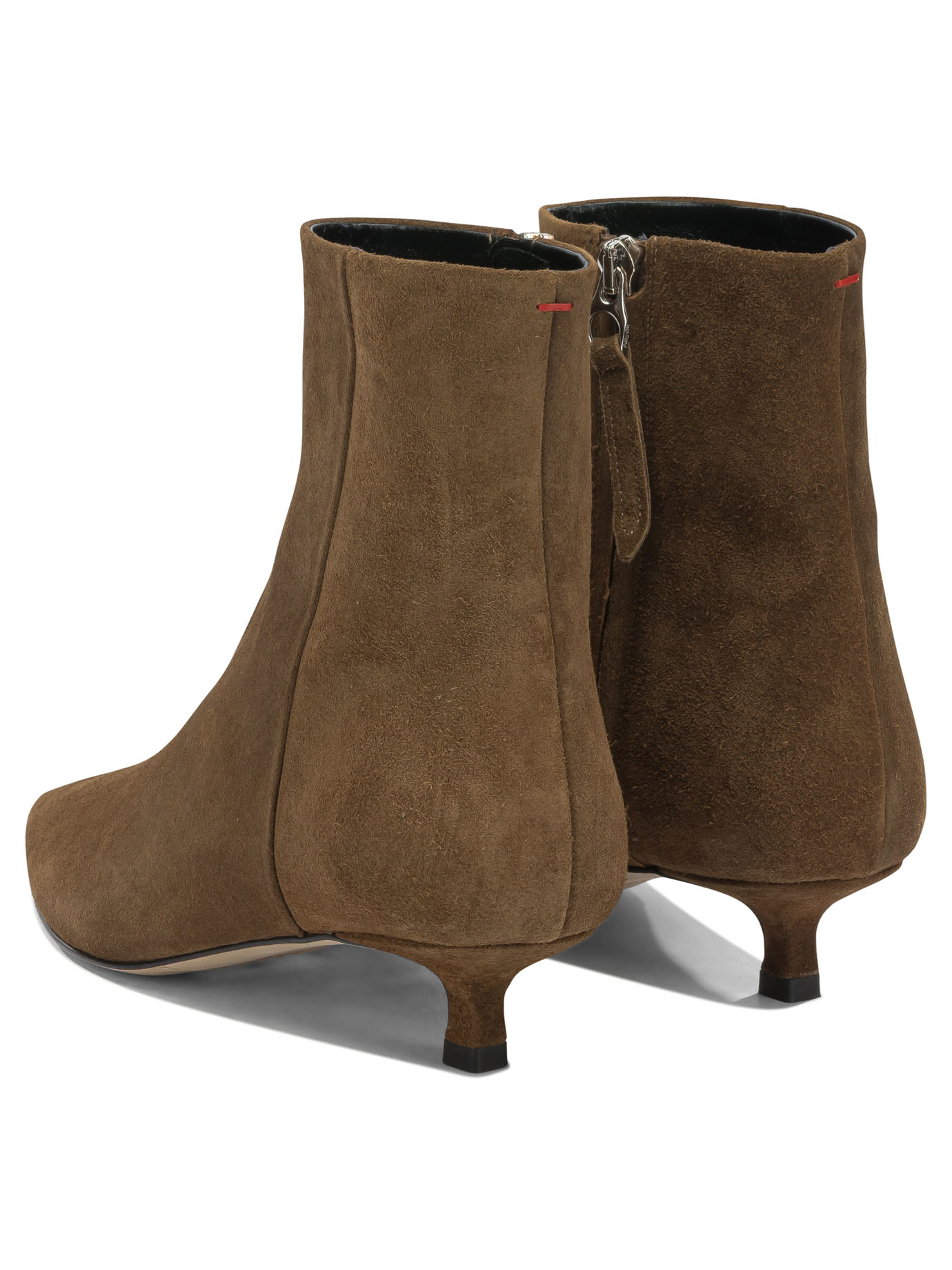 [Aeyde] Boots FW26 SOFIECOW SUEDE LEATHER TOBACCO