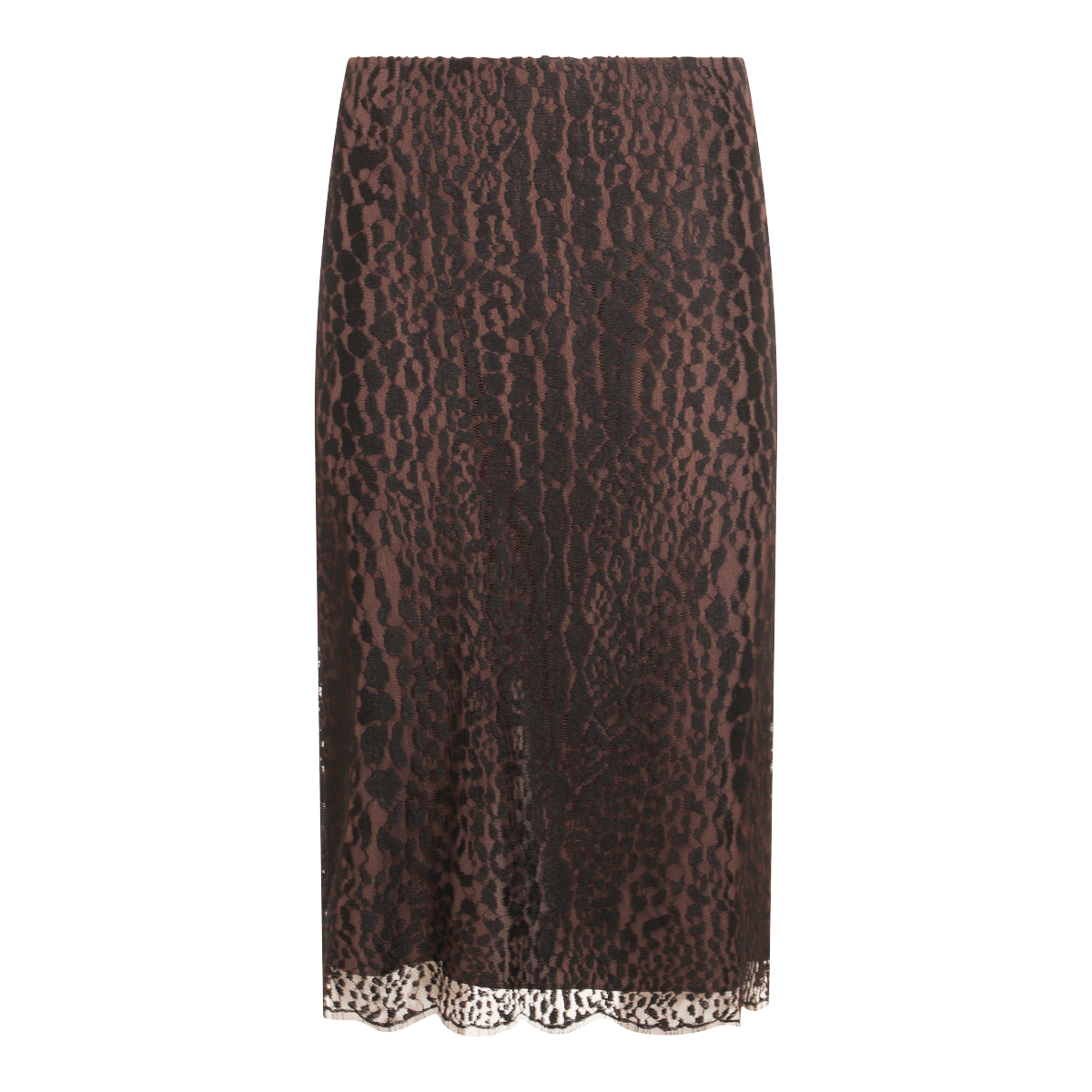 [Tom Ford] Midi skirt FW25 GC5817FAX1546XBLCH