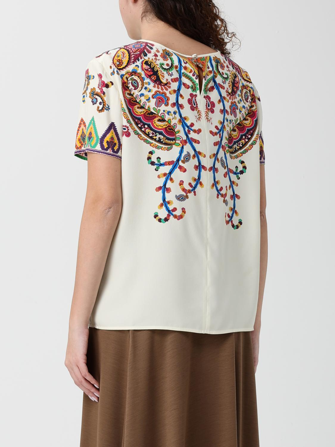 [Etro] T-shirts Short Sleeve SS26 WRJA0025AKG21 X0800