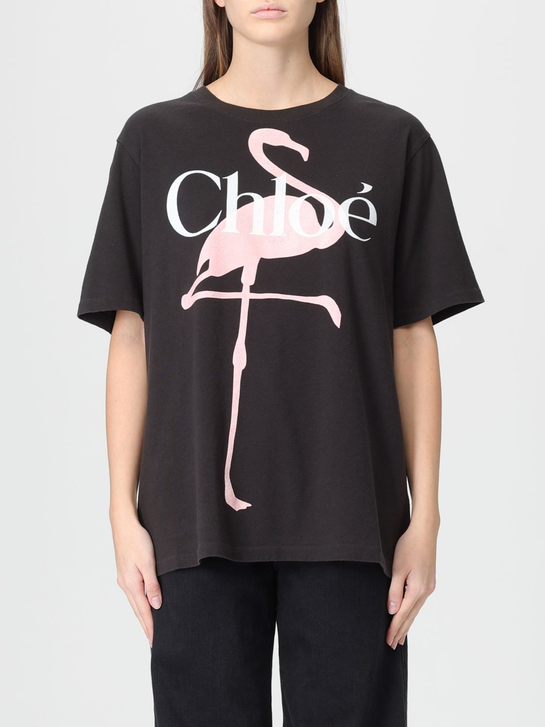 [Chloe] T-shirts Short Sleeve SS26 CH26SJH20807 070