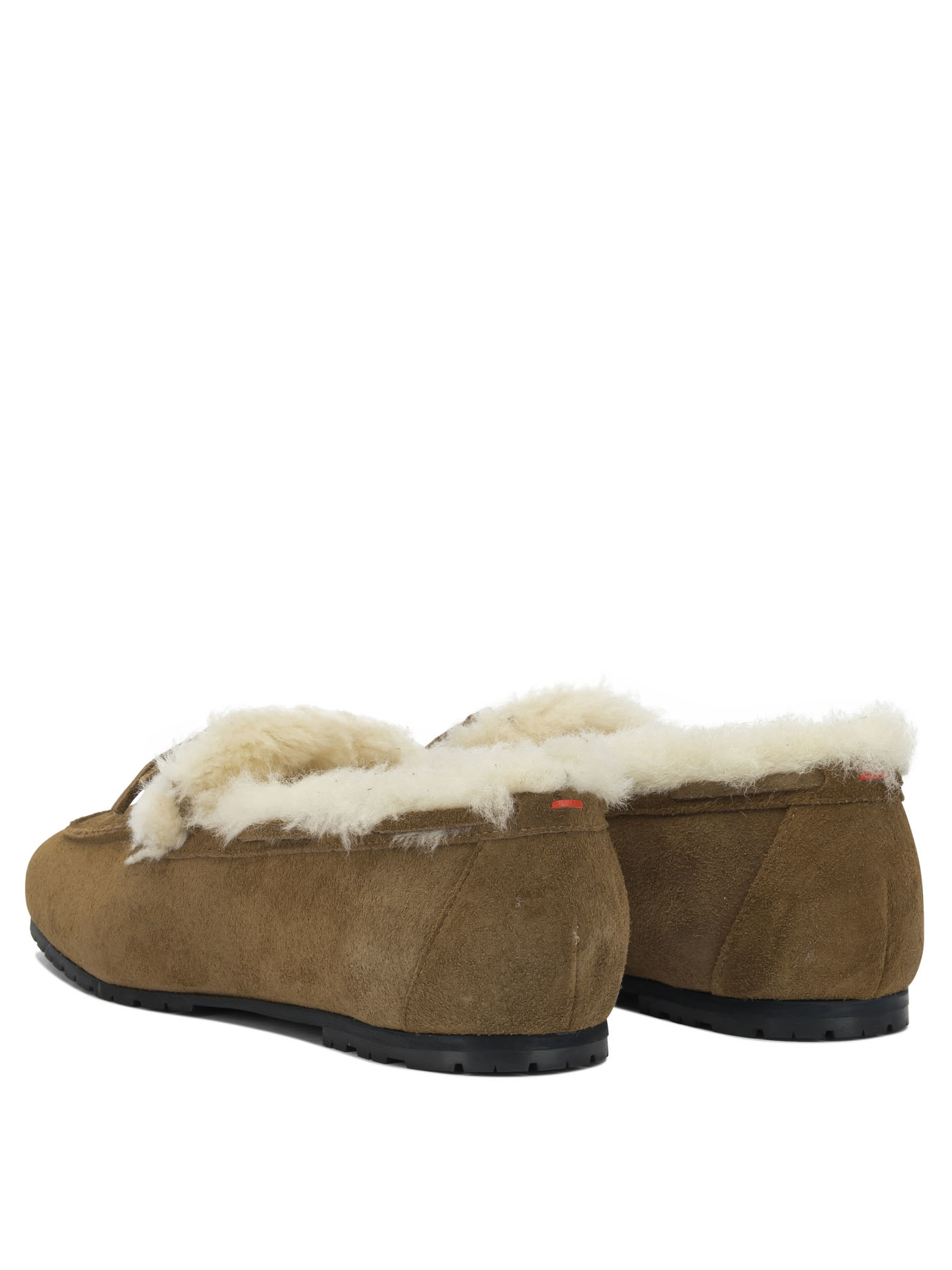 [Aeyde] Loafer FW26 JASPERCOW SUEDE LEATHER/SHEARLINGTOBACCO