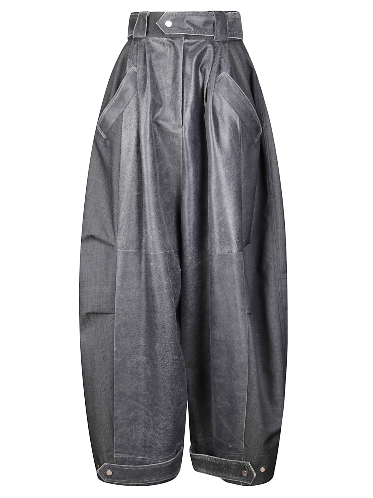 [Niccolo' Pasqualetti] Trousers FW25 N08P004 CHARCOALBLACK