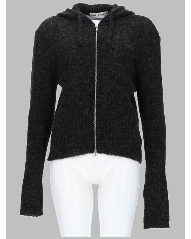 [Our Legacy] Sweatshirt FW26 W2263CCM_CHARCOALMELANGEFUZZYALPACA