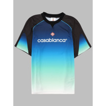 [Casablanca] T-shirts Short Sleeve FW26 M-PF26-JTP-353_01BLUEGRADIENT