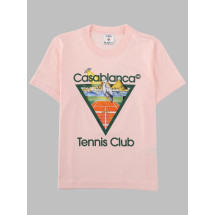 [Casablanca] T-shirts FW26 W-PF26-JTS-020_02TENNISCLUBTRIANGLE