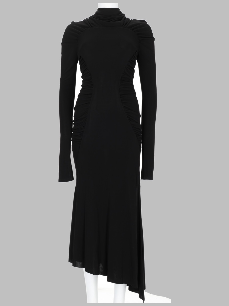 [VICTORIA BECKHAM] Long sleeve dress FW26 1326WDR007472A_BLACK