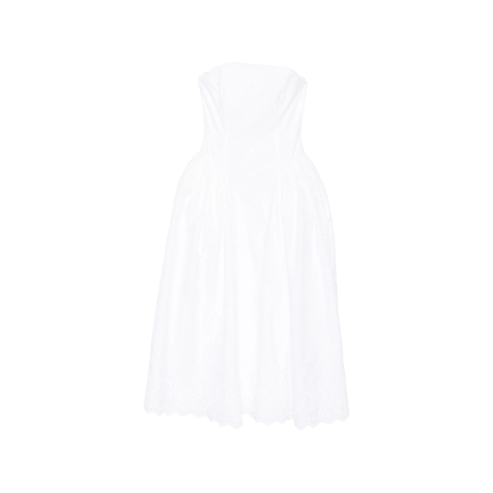 [Simone Rocha] Sleeveless dress SS26 7465 1316 WHITE