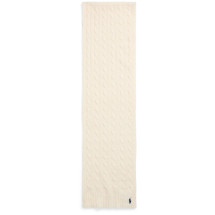 [Ralph Lauren] Scarf FW26 455956296002  CREAM