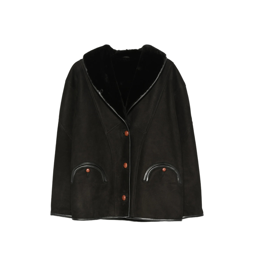 [Blaze Milano] Leather Jacket FW26 JKSCS01 TAH  N000