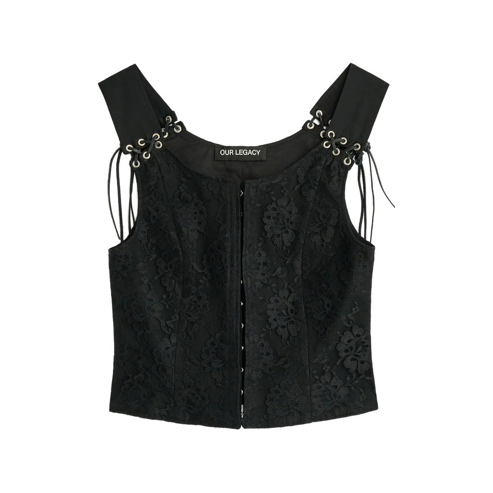 [Our Legacy] Tank top SS26 W2262TSB  BLACK