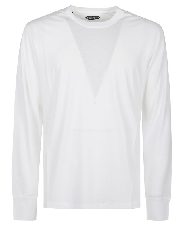 [Tom Ford] T-shirts Long Sleeve SS26 JCL006 JMT012