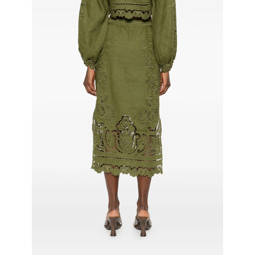 [Farm Rio] Long skirt SS26 344609  L0013