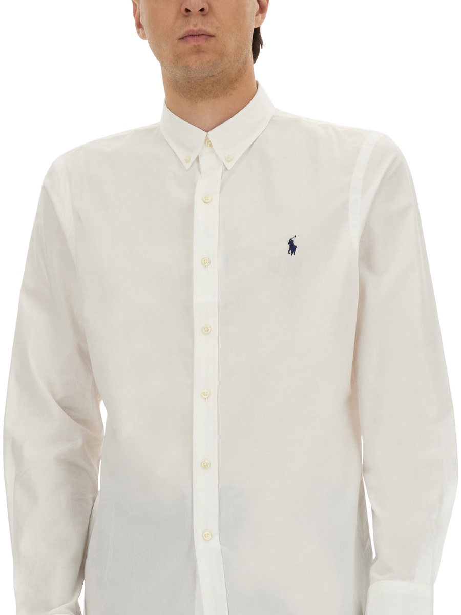 [Polo Ralph Lauren] Shirts Long Sleeve FW26 710928254_002WHITE
