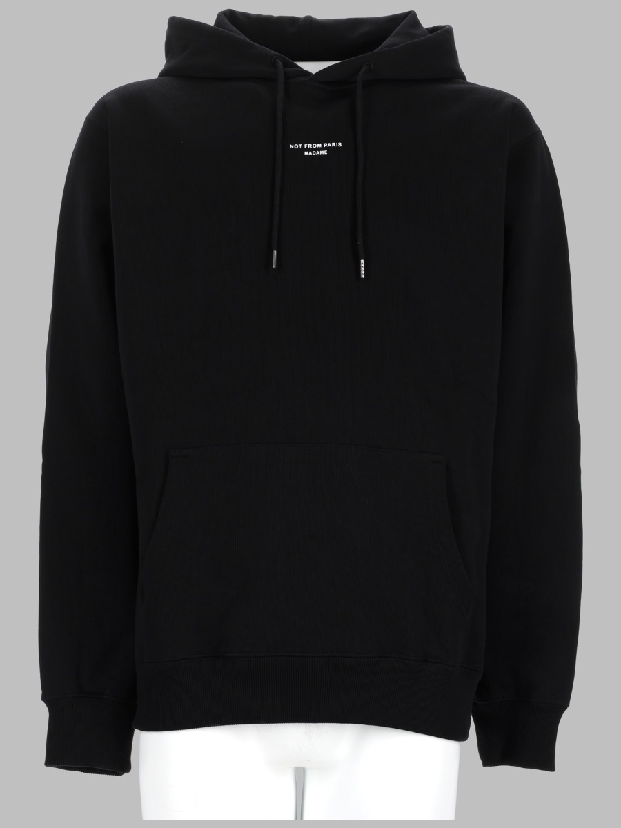 [DROLE DE MONSIEUR] Sweatshirt FW26 HO161_CO127BLACK