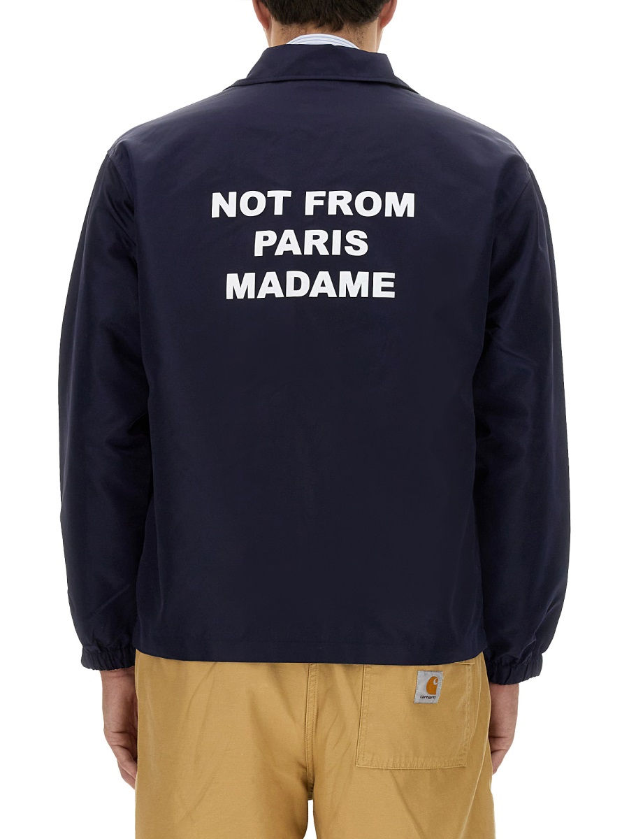 [DROLE DE MONSIEUR] Casual Jacket FW26 JT183_PA014NAVY
