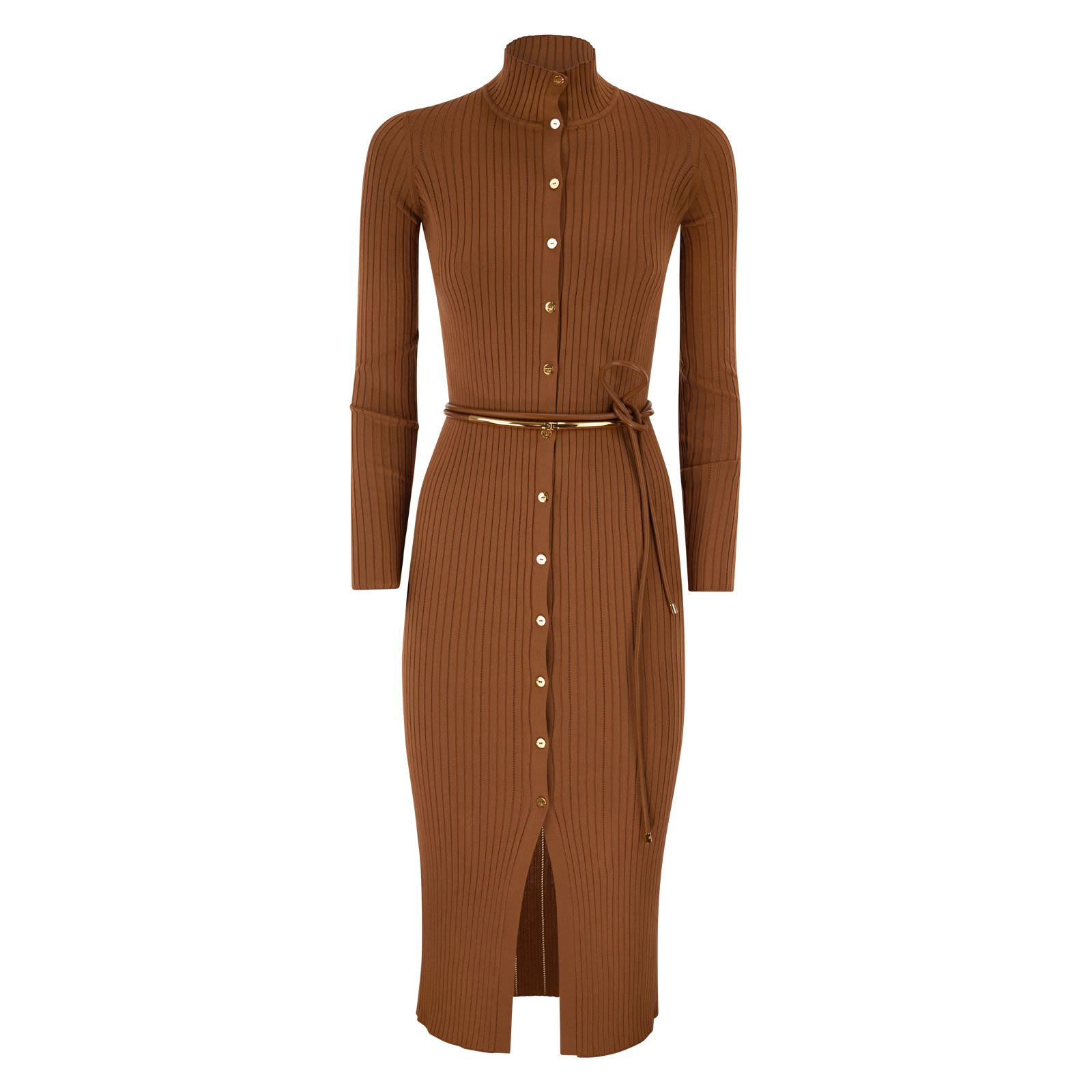 [ELISABETTA FRANCHI] Long sleeve dress SS26 AM15S61E2 600