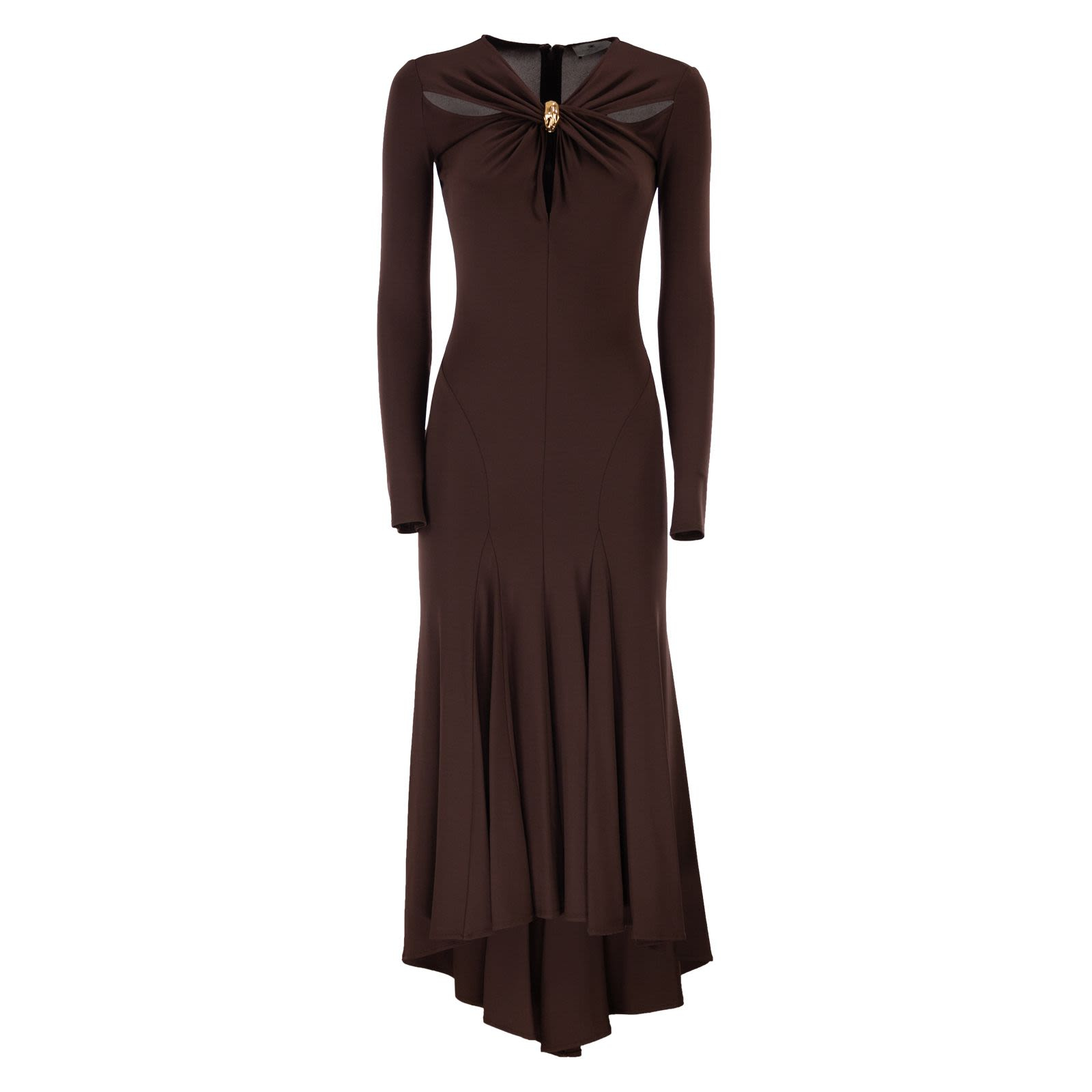 [ELISABETTA FRANCHI] Long sleeve dress SS26 AB88561E2 644