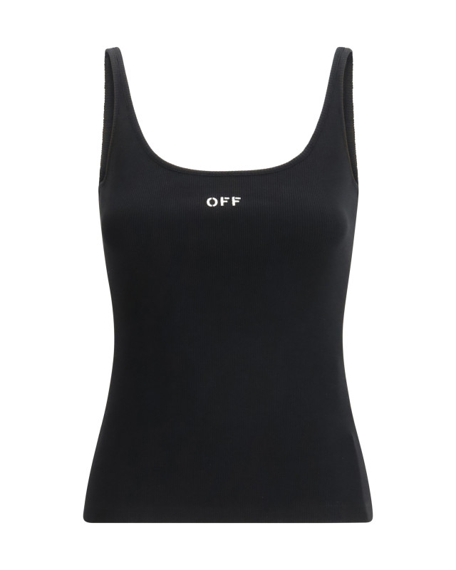 Off Stamp Rib Tank Top
