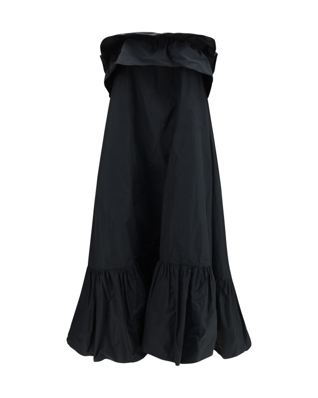 Sleeveless country Dress in technical canvas