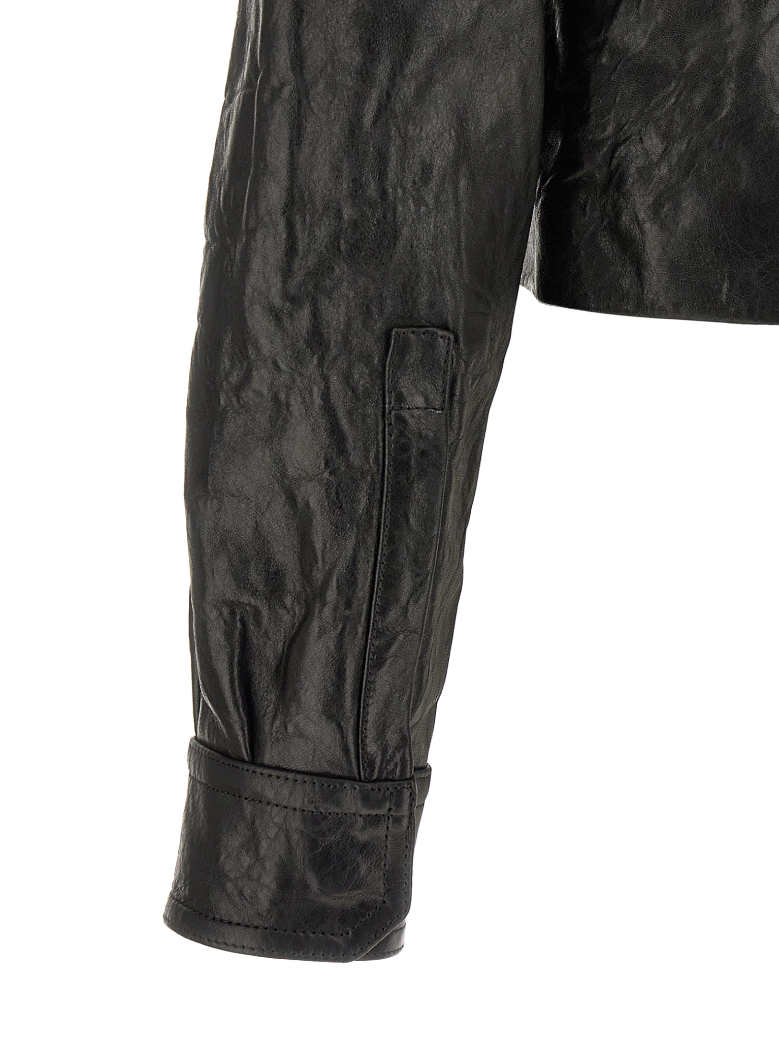 [Rick Owens] Leather Jacket FW26 RU02F4750LBE09