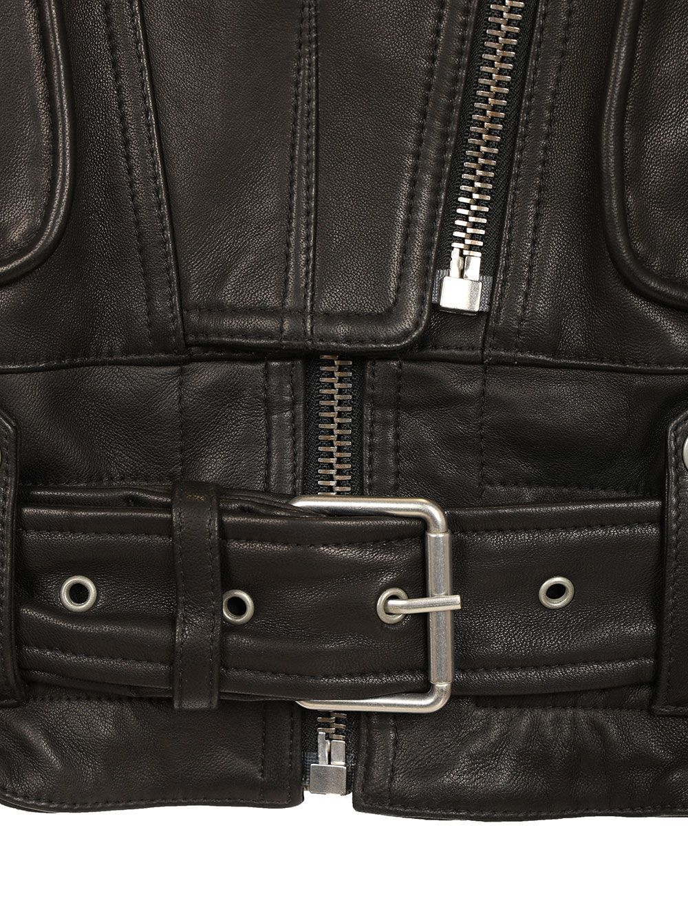 [Isabel Marant] Leather Jacket CO 26AVE0744FA-D3B04I01BK