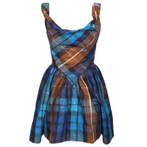 [Vivienne Westwood] Sleeveless dress CO 1101039H-W01JF-K203