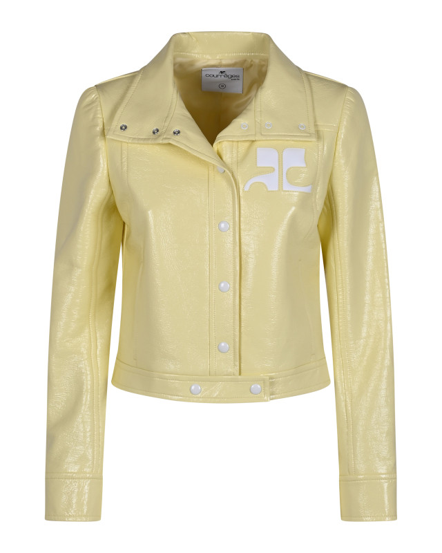 [Courreges] Leather Jacket FW26 826CBL005VY00142010