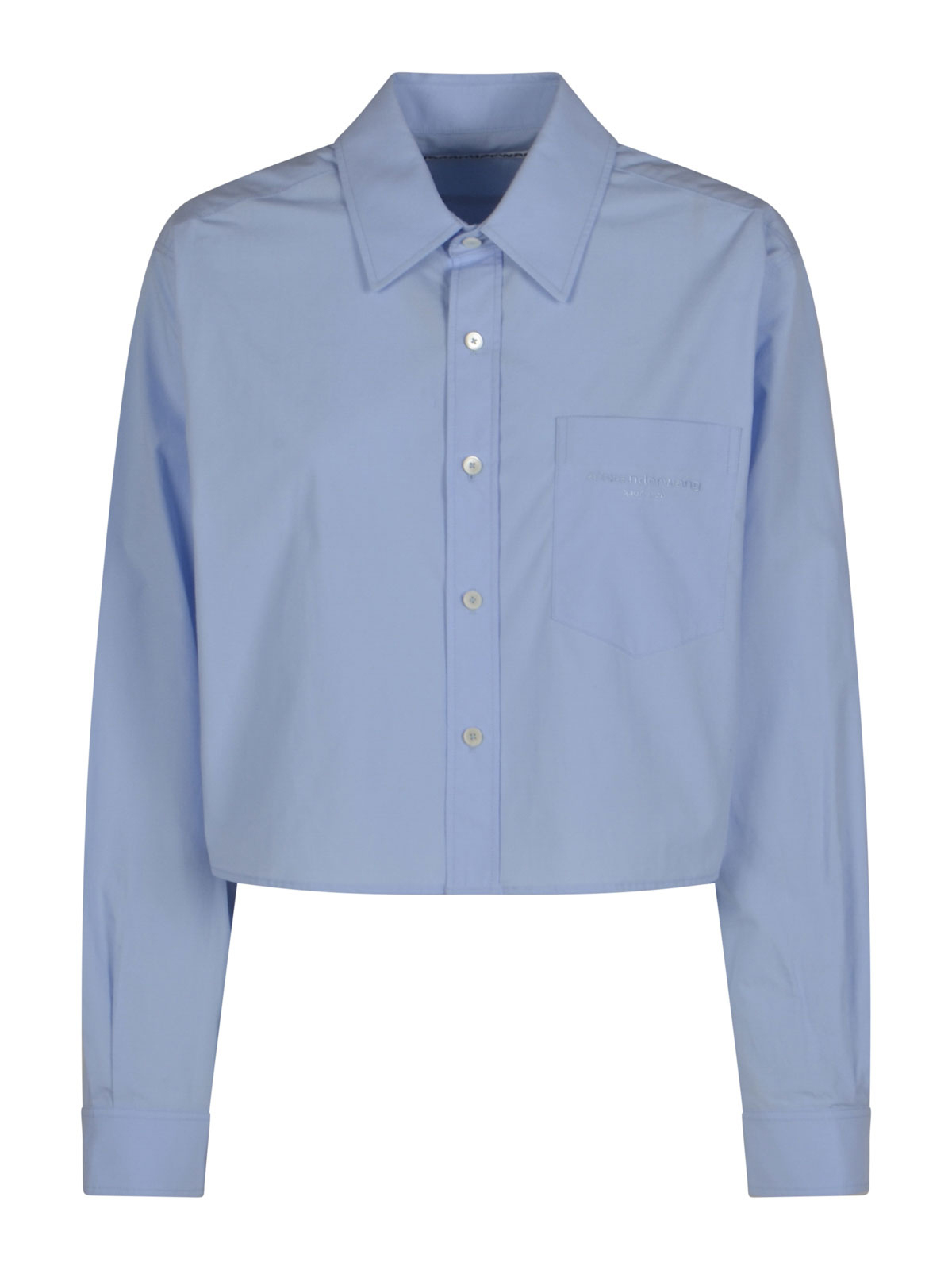 [ALEXANDER WANG] Shirts Long Sleeve FW26 1WC3261347459B