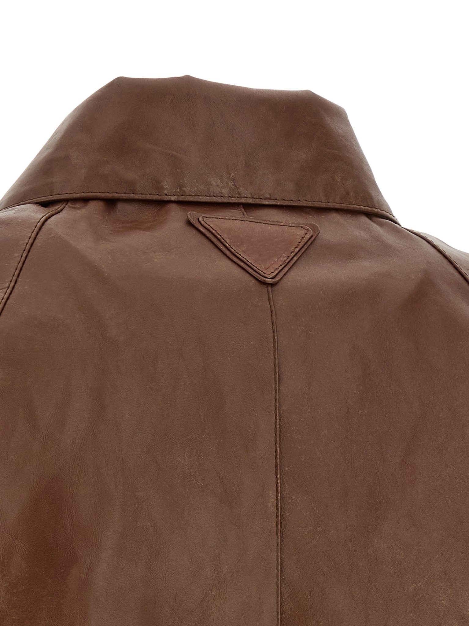 [Prada] Leather Jacket SS26 UPW603SOOO180OF0BW5