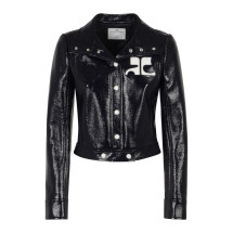 [Courreges] Leather Jacket FW26 PERCBL005VY00147075