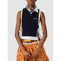[Miu Miu] Shirts Sleeveless FW26 MJT73814RW F0008