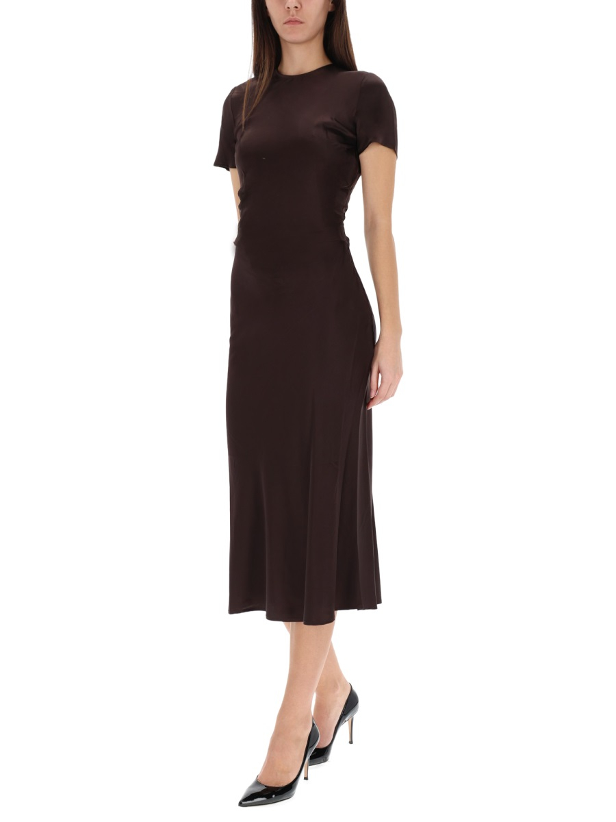 [Staud] Short sleeve dress FW25 R25F2251SN_EART
