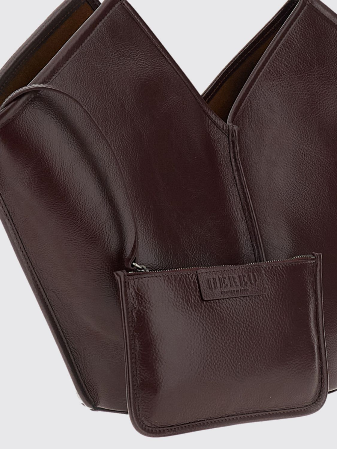 [HEREU] Shoulder bag FW26 CALDWBA26 BURGUNDY