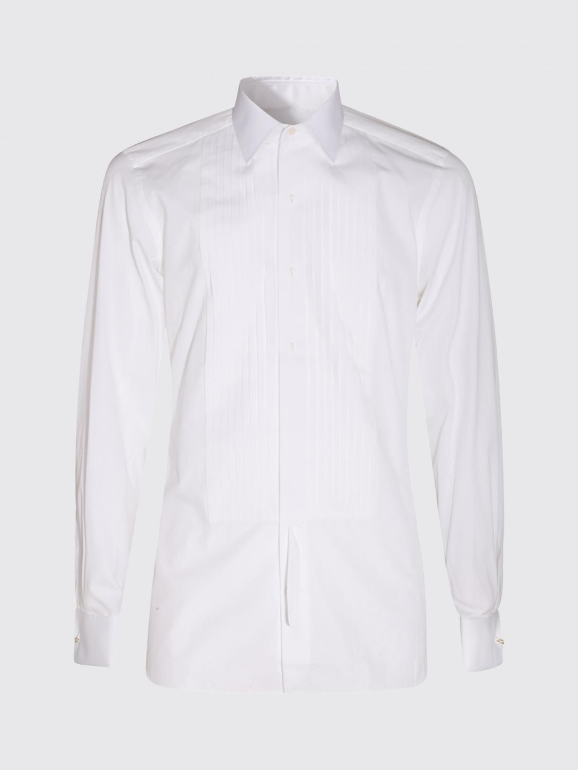 [Tom Ford] Shirts Long Sleeve FW26 HFCO02CGS11 WAA