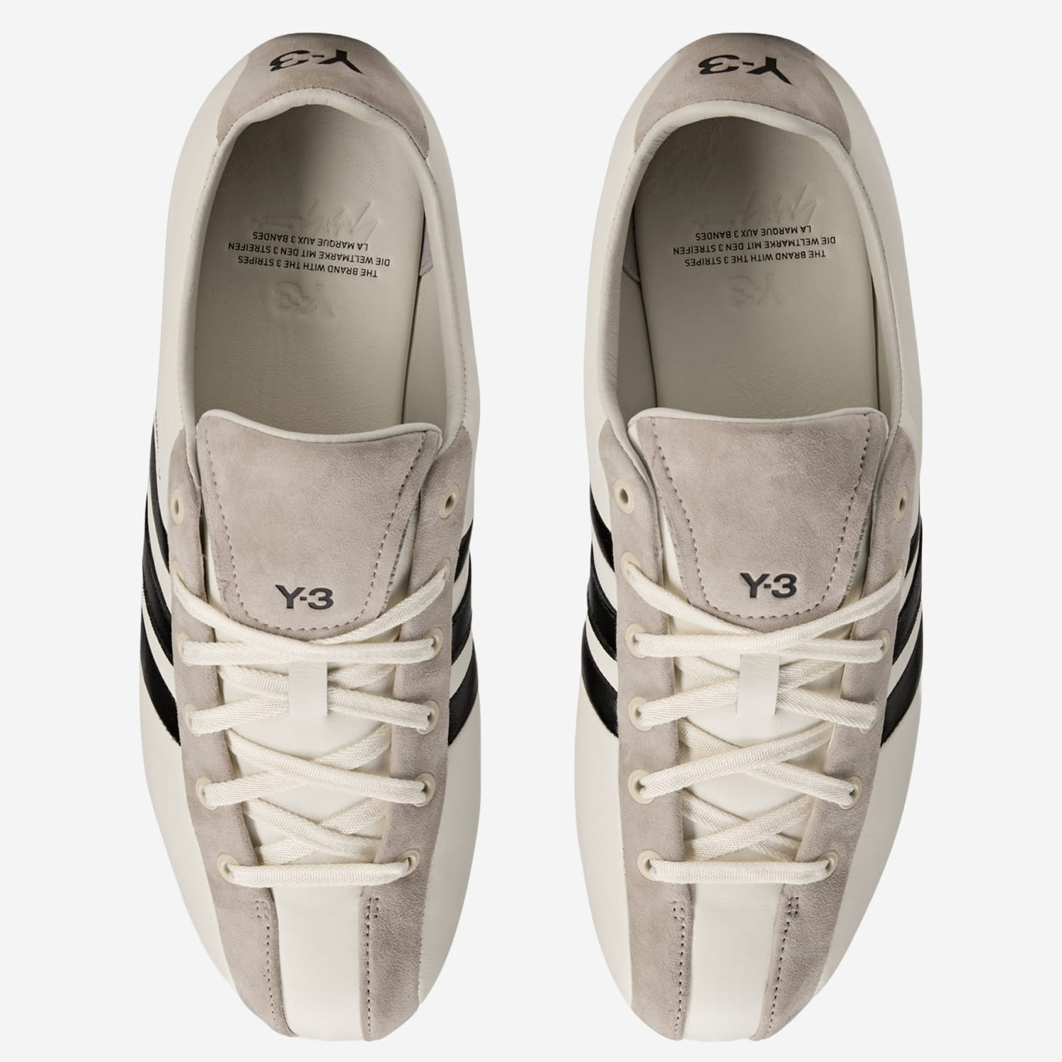 [Y - 3] Sneakers SS26 KI7091OWHITEBLACKLBROWN