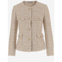 [TAGLIATORE] Tweed jacket SS26 JODIE160074A1277