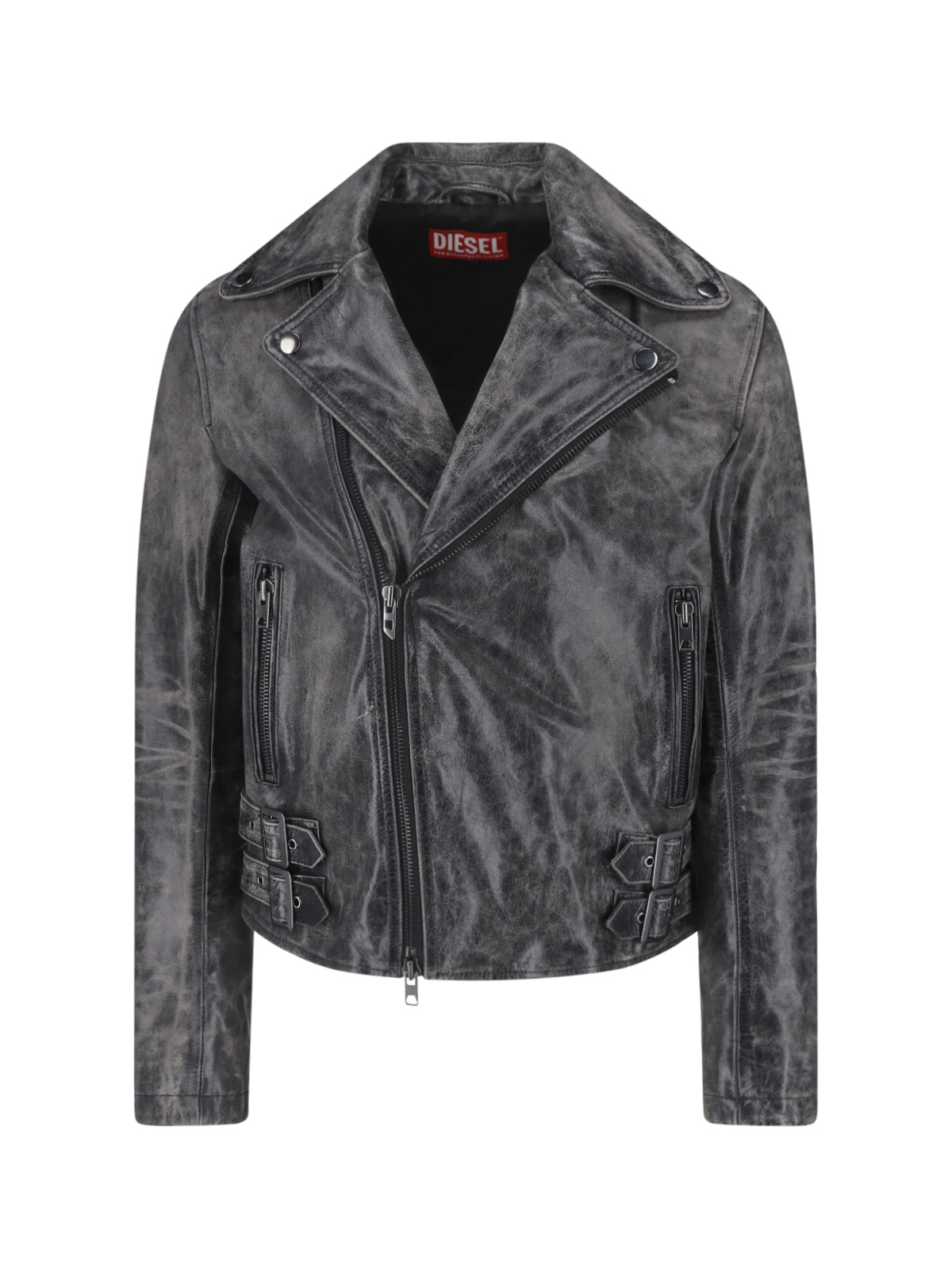 [Diesel] Leather Jacket FW26 A22844 0CJCM9XX