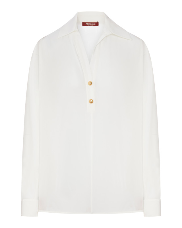 [MAX MARA STUDIO] Shirts Long Sleeve FW26 2626116061600008 WHITE SILK