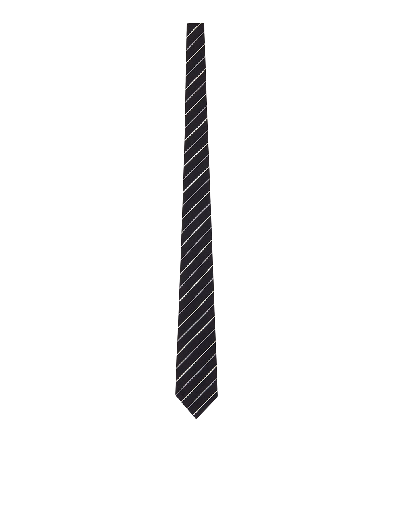 [Saint Laurent] Tie FW26 8250653Y0091088 BLACK MULTICOLOR