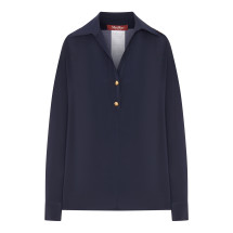 [MAX MARA STUDIO] Shirts Long Sleeve FW26 2626116061600045 BLUE