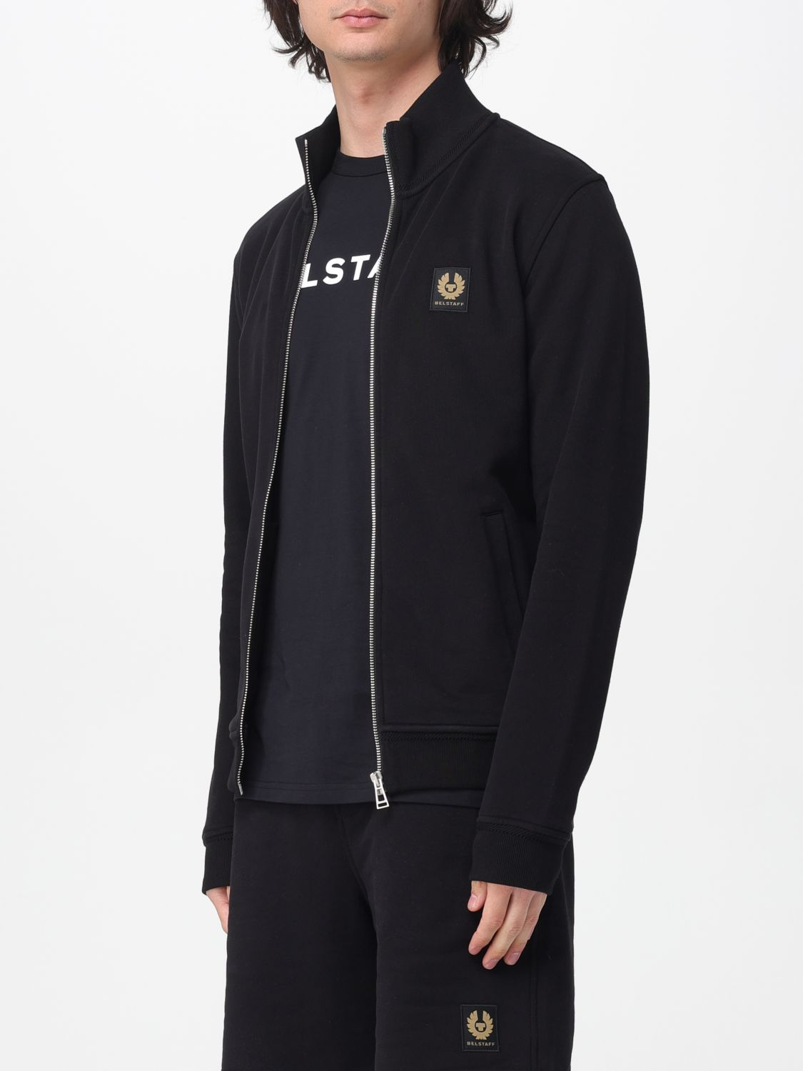 [Belstaff] Sweatshirt SS26 100050 BLACK