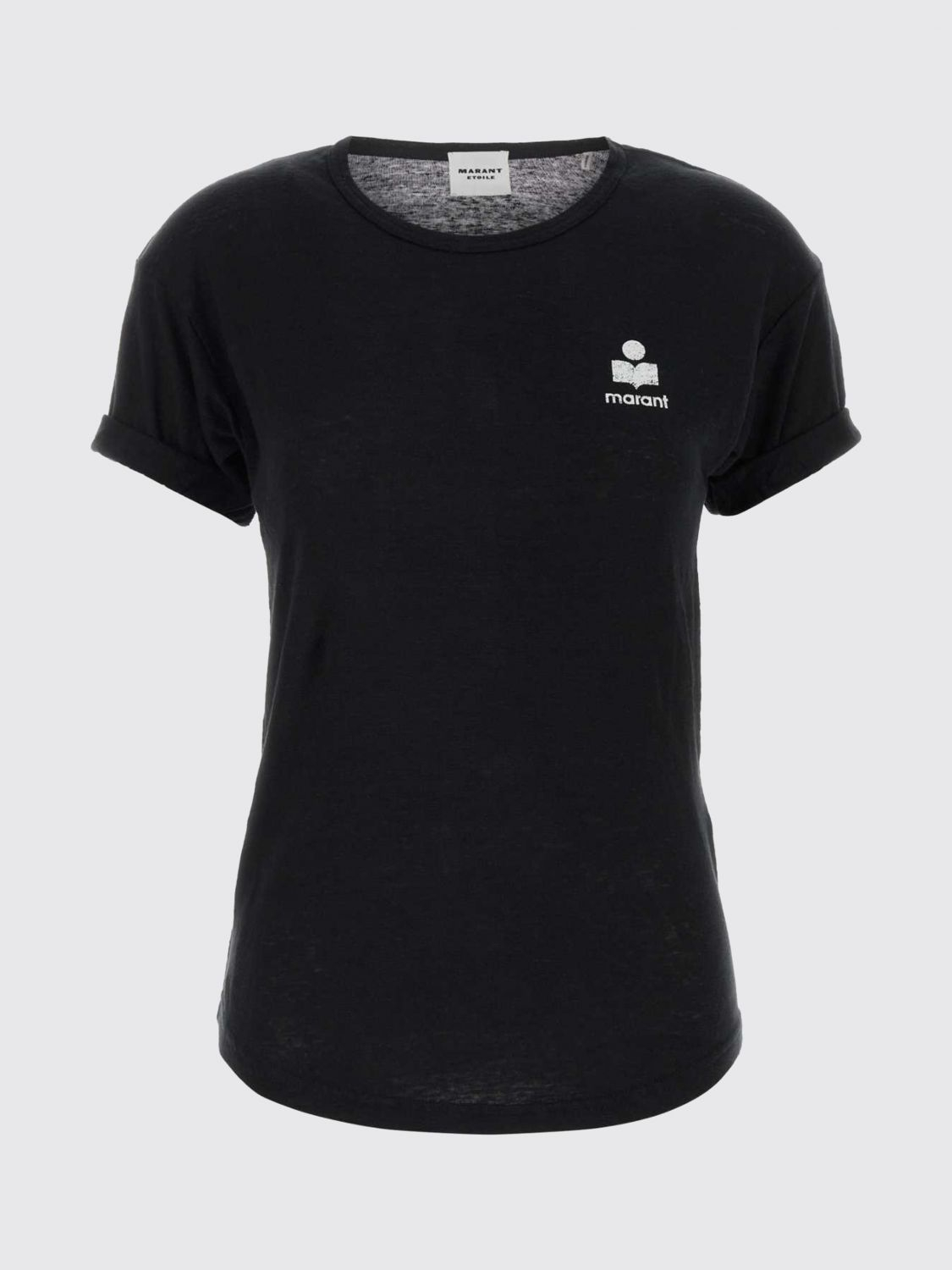 [Isabel Marant Etoile] T-shirts Short Sleeve SS26 TS0315FBA1N10E 01BK