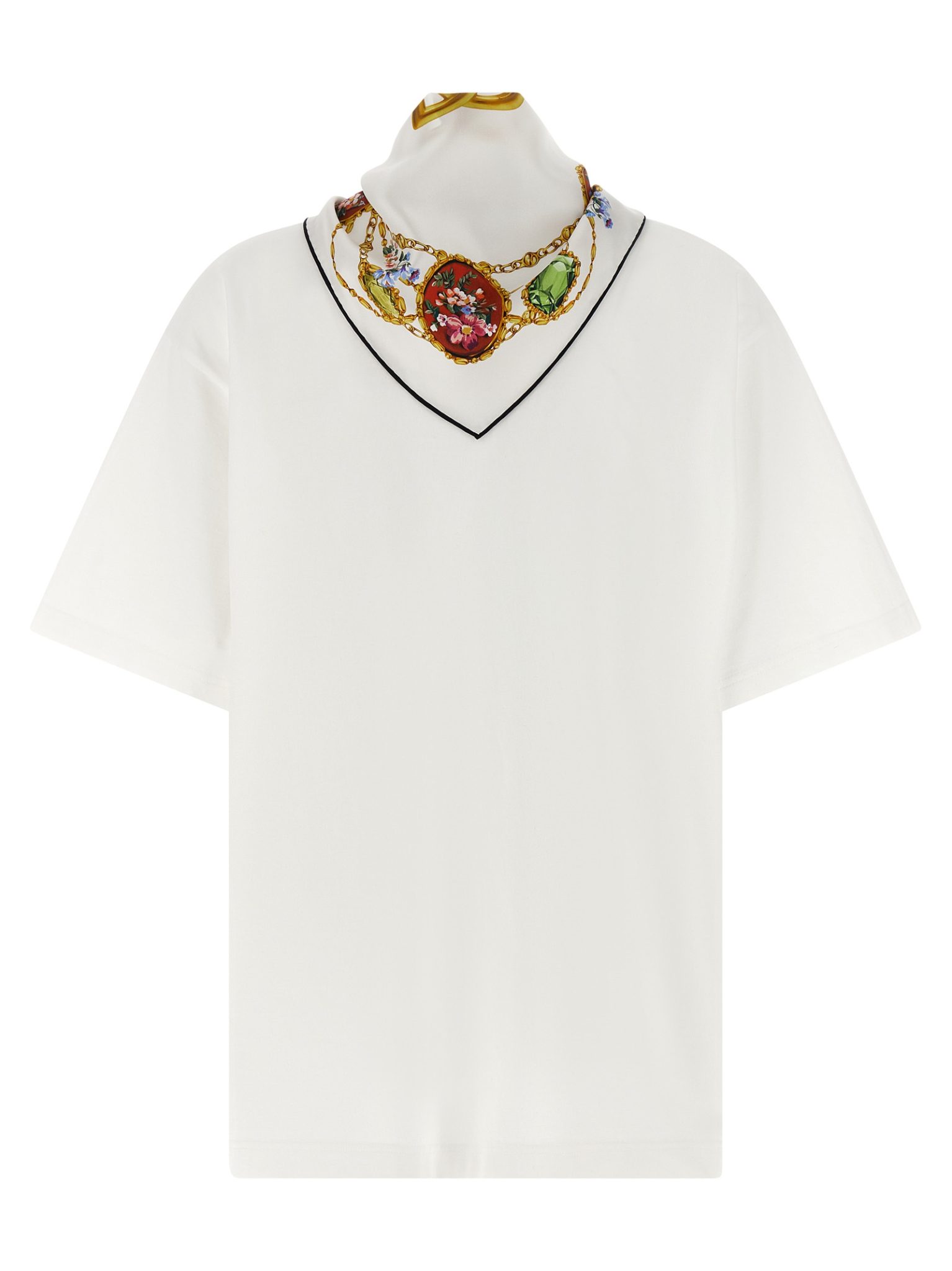 [Dolce & Gabbana] T-shirts Short Sleeve SS26 F8W33ZGDDPWW0800