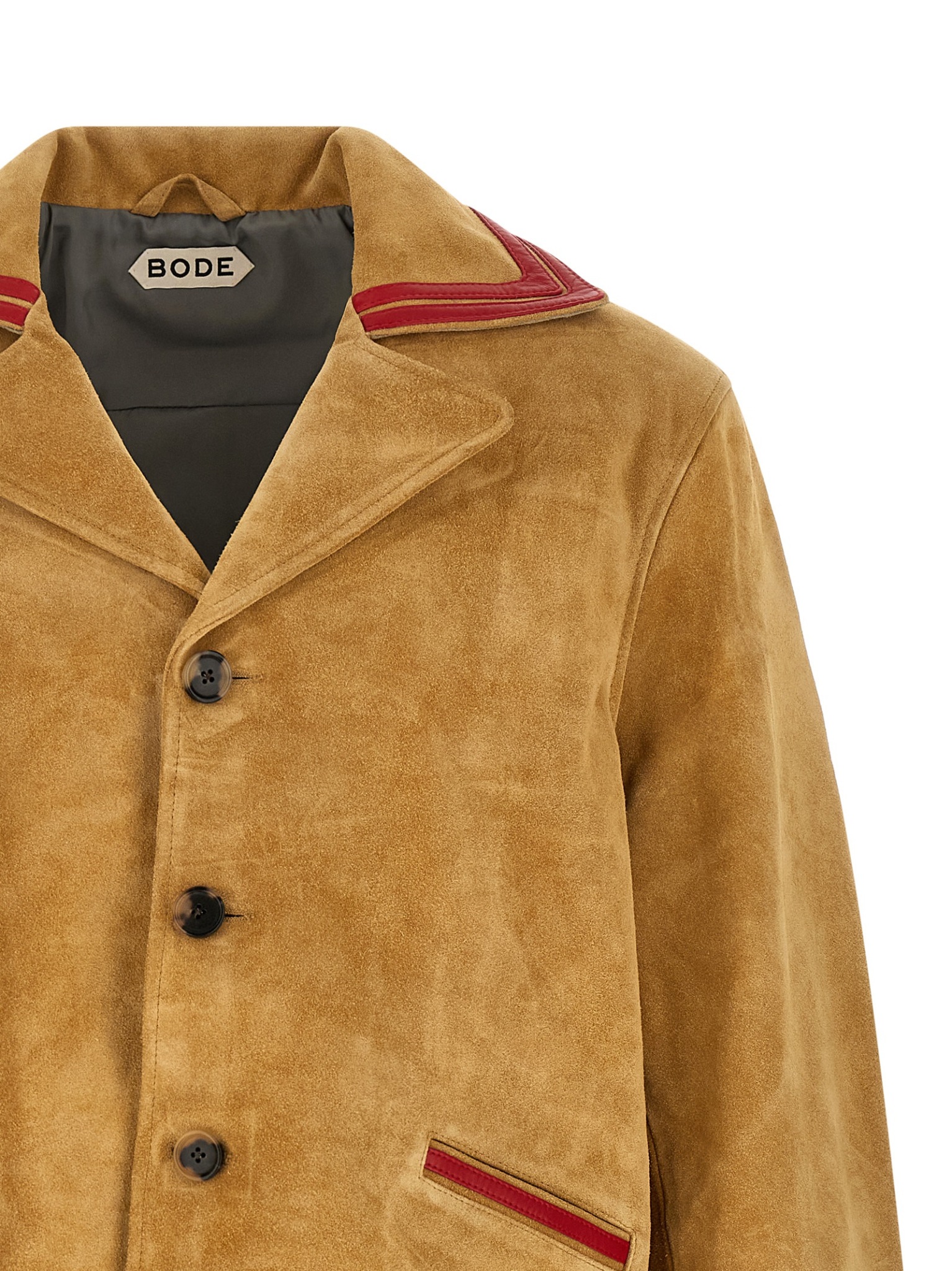 [BODE] Casual Jacket SS26 MRS24OW016TAN