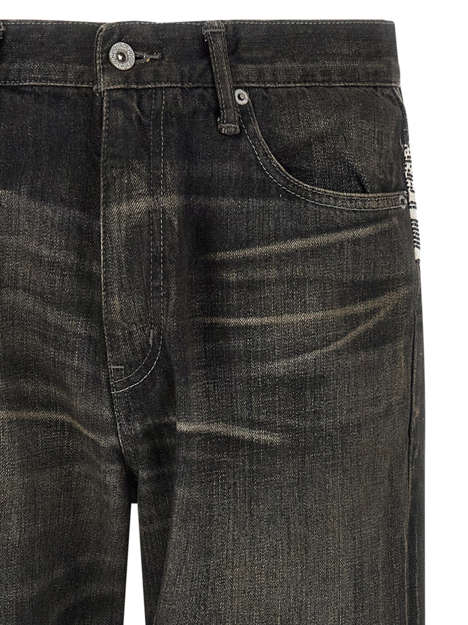 [YOHJI YAMAMOTO] Jeans SS26 HKP94065BLACK