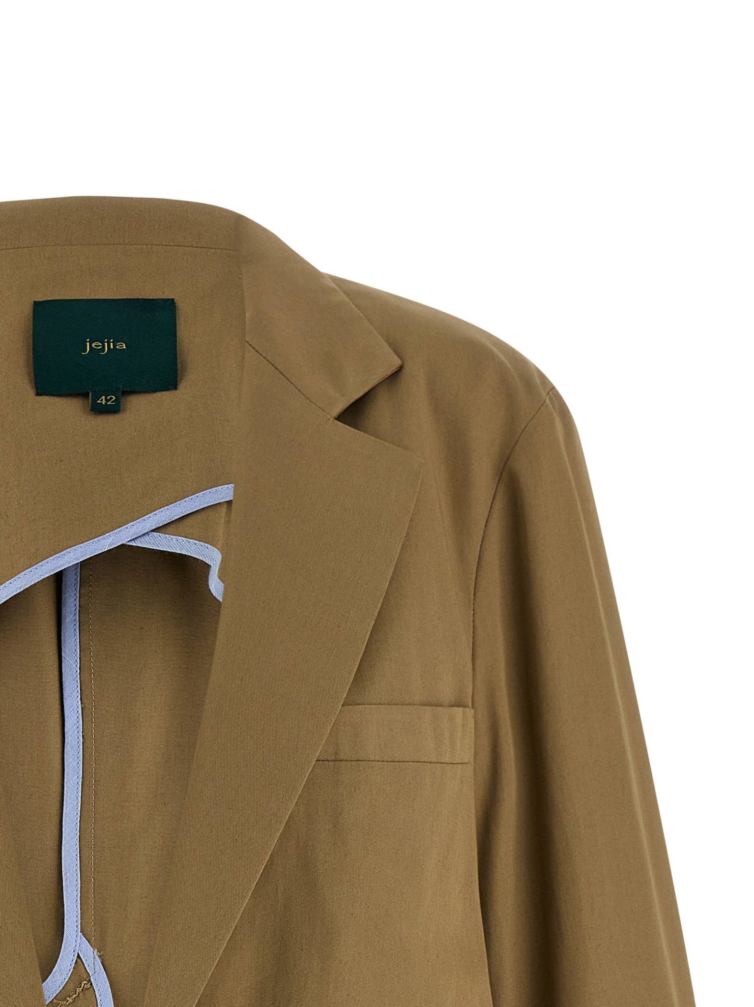 [MAISON JEJIA] Blazer SS26 MJD514ATEX44BEIGECOTTON
