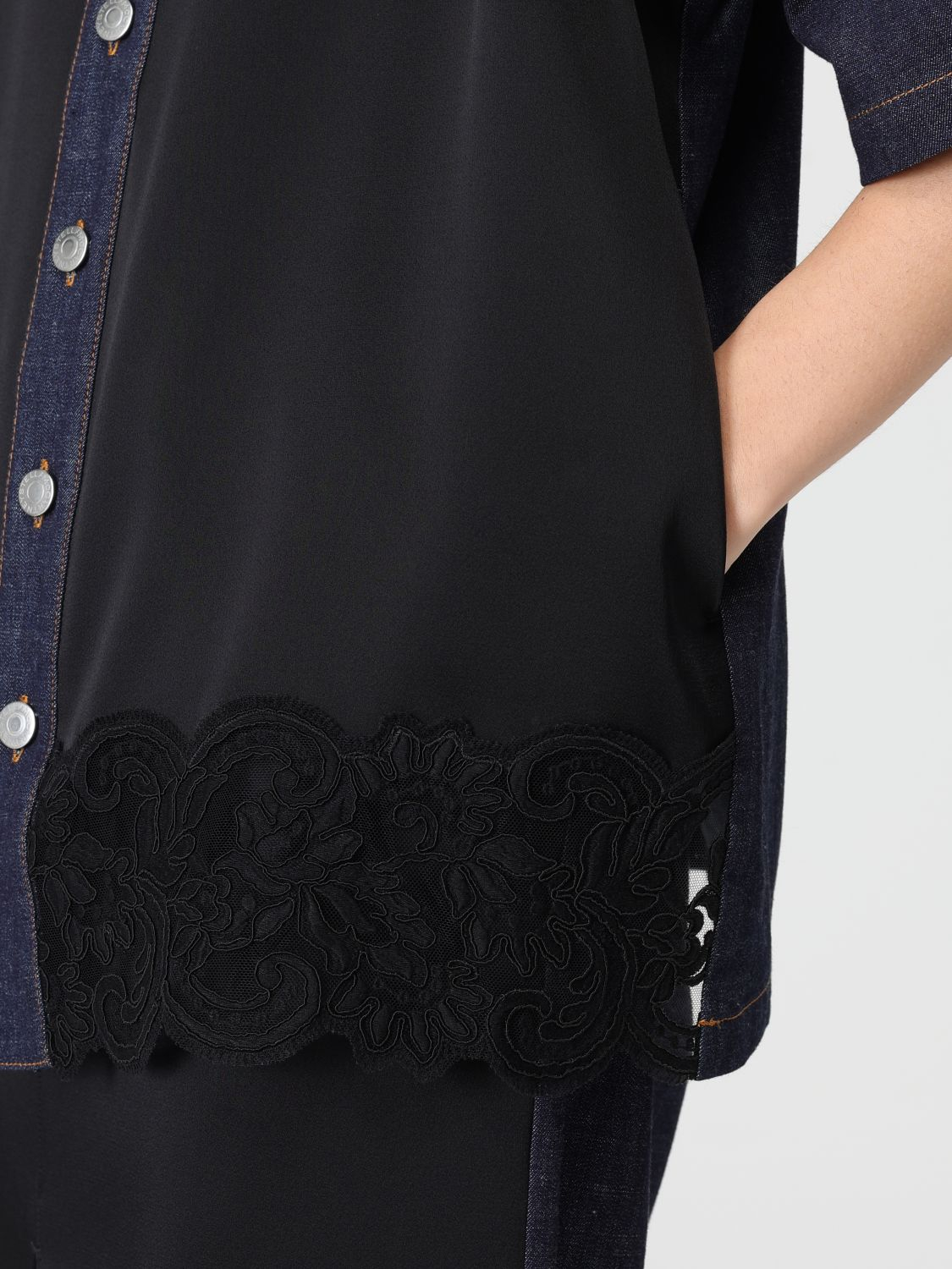[Stella McCartney] Shirts Short Sleeve SS26 6D04423SQH4 54083