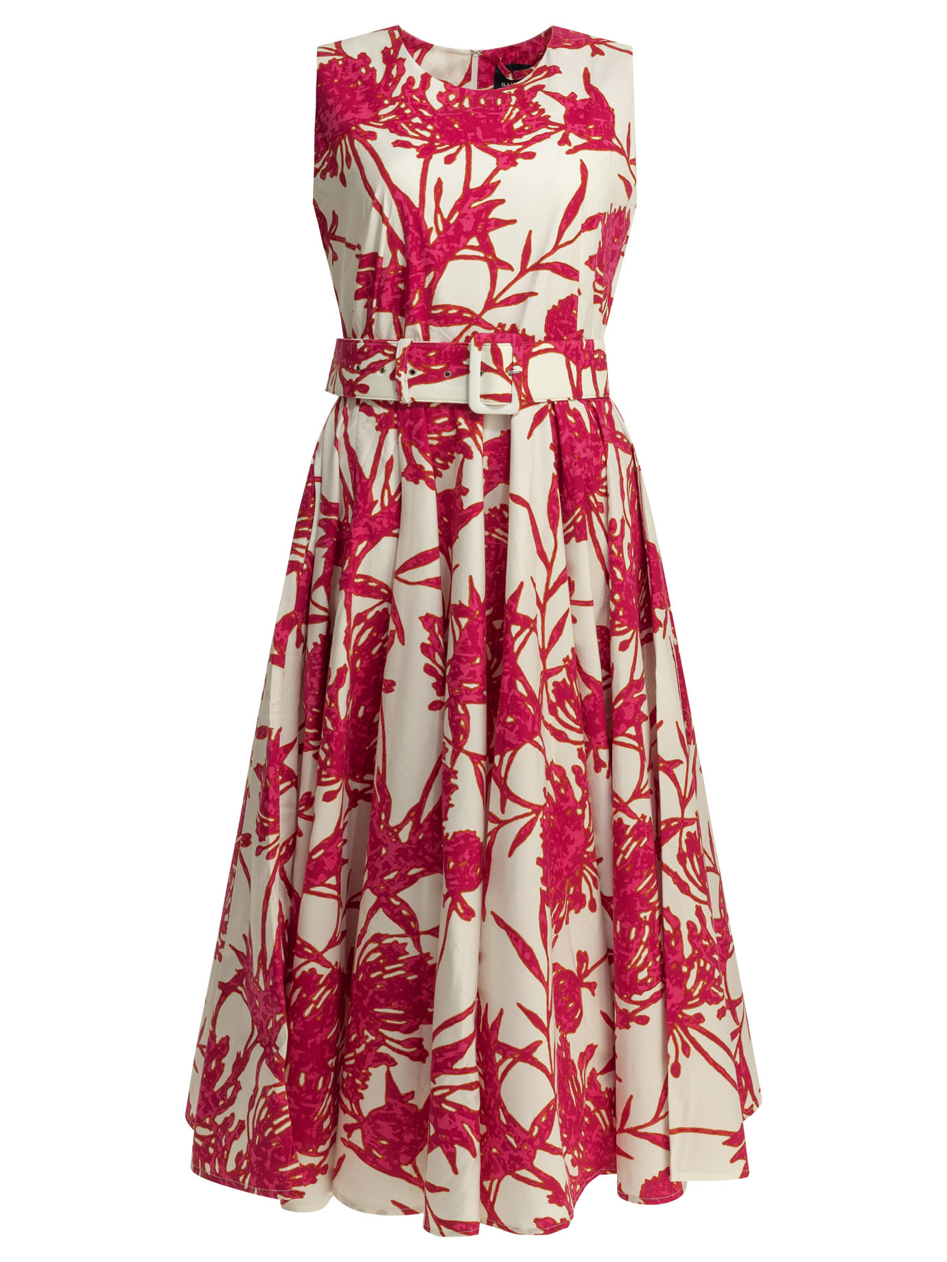 [Samantha Sung] Sleeveless dress SS26 ASTERPRIMAVERA SILHOUETTEWHITE