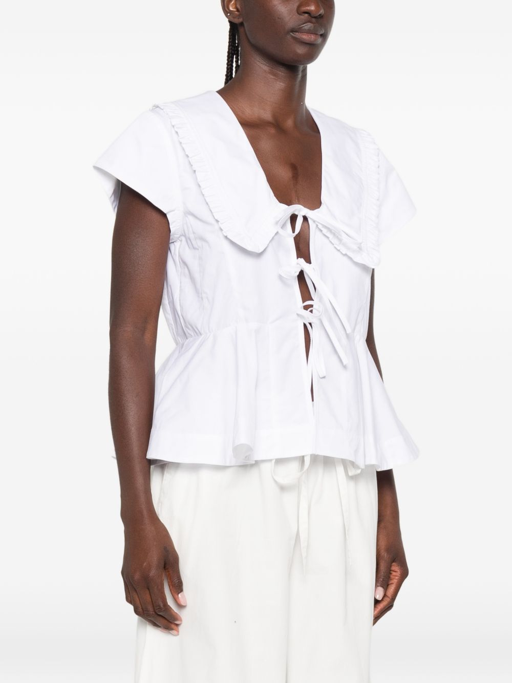 [GANNI] T-shirts Sleeveless FW26 A1040341151