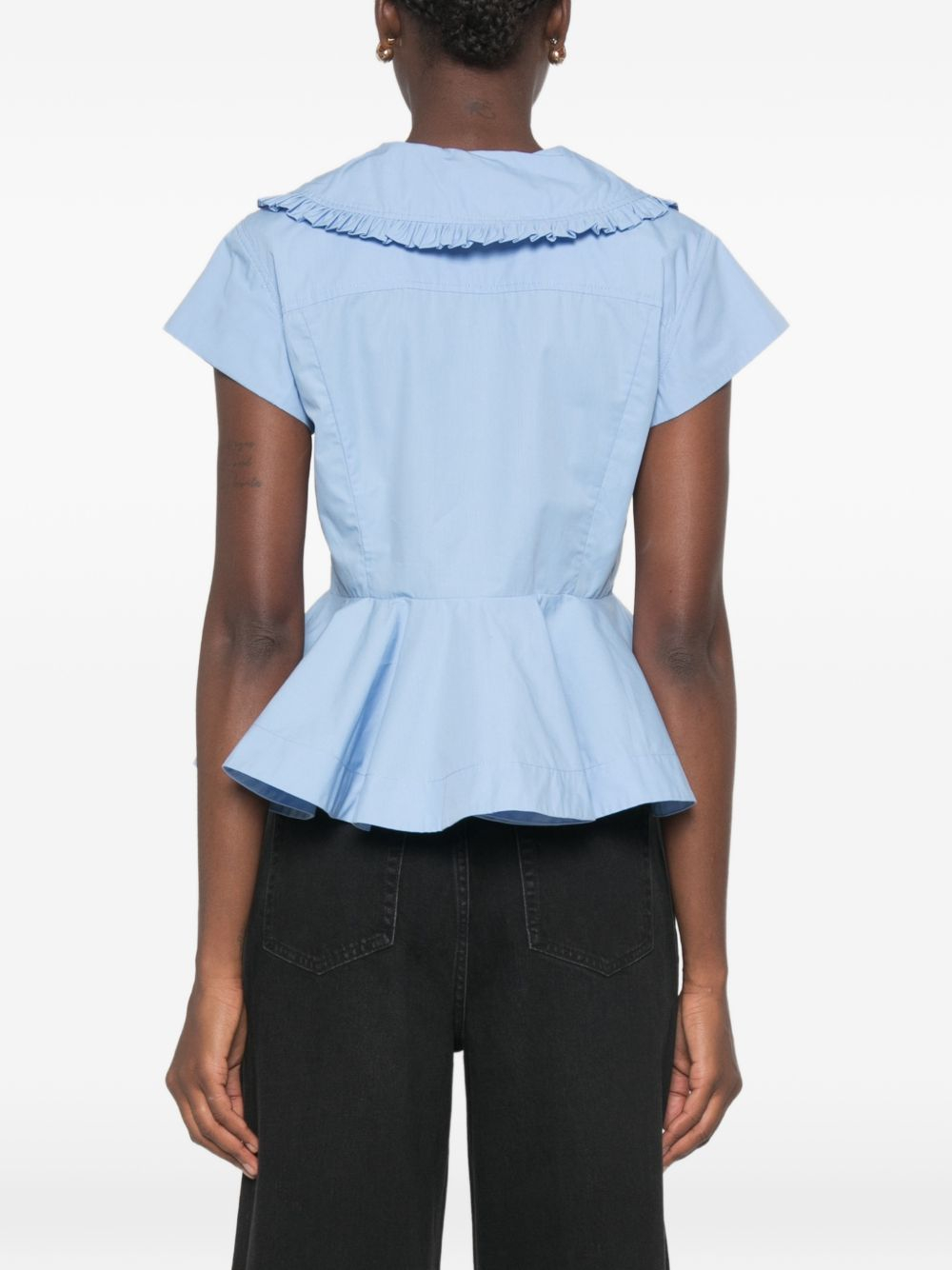[GANNI] T-shirts Sleeveless FW26 A1040341ZZL